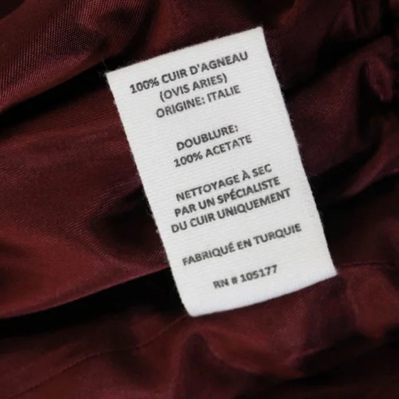 Ulla Johnson Briar Lamb Leather Jacket Mahogany Size Small NWOT - Picture 12 of 15